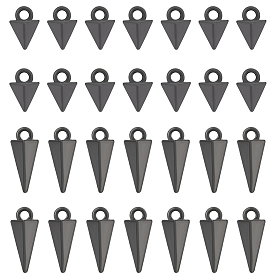 100 шт 2 стили подвески из сплава, конус прелести