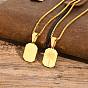 Pendentifs en inox, cocotier