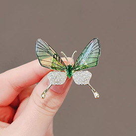 Breaking into a butterfly butterfly brooch female exquisite corsage brooch design sense niche luxury temperament suit accessories