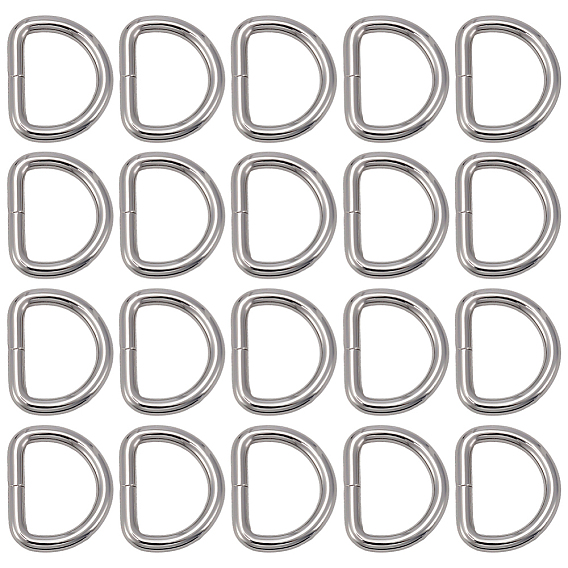 20 шт. D-образные застежки-подвески из цинкового сплава, создание кошелька