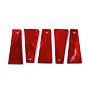 Freshwater Shell Pendants, Trapezoid