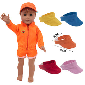 Cloth Doll Baseball Sport Casual Hat, for 18 Inch American Girl Dolls Doll Hat Accessories