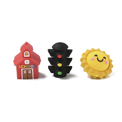 Силиконовые бусины, фокусные бусы