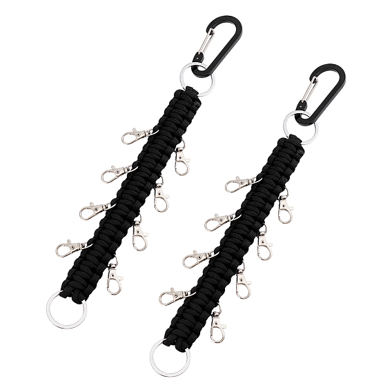 Polypropylene Elastic Climbing Straps, with Aluminum Clasp