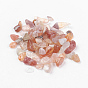 Natural Carnelian Beads, Tumbled Stone, No Hole/Undrilled, Chips, Dyed