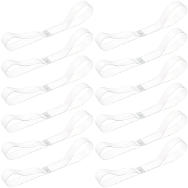 20шт. прозрачные силиконовые шнурки, ремешок для обуви с защитой от провисания для высоких каблуков