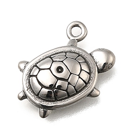Ретро 304 из нержавеющей стали подвески, черепаховые чары