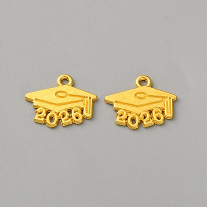 Подвески из цинкового сплава в тибетском стиле для выпускного сезона, шляпа с 2026