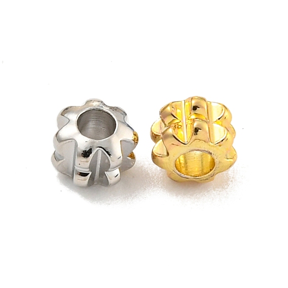 Латунные бусины, цветок