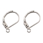 304 из нержавеющей стали выводы Leverback серьги
