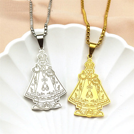 201 подвеска-медаль Святого Бенедикта из нержавеющей стали