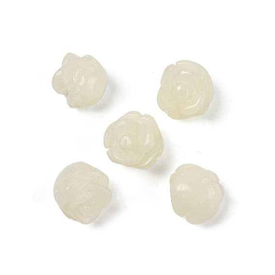 Натуральный новый нефрит бисер, роза