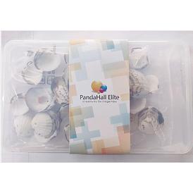 Natural Clam Shell Beads, Dyed