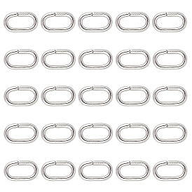 Овальные железные открытые прыжковые кольца