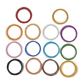 Алюминиевая проволока, скрученный плоский, для diy craft