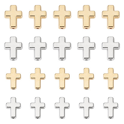 300 ПК 4 стили CCB пластиковые бусины, крестик