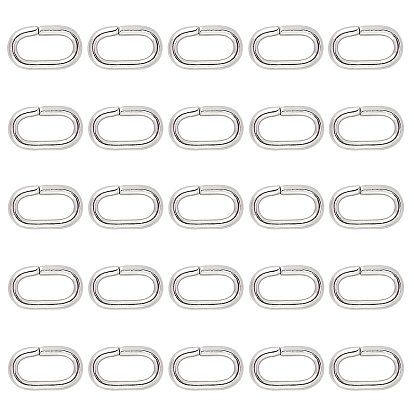 Овальные железные открытые прыжковые кольца