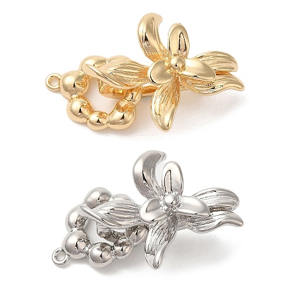 Латунь раз по сравнению с застежками, без кадмия, без никеля и без свинца, долговечный, цветок