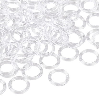 100 шт. пластиковые соединительные кольца, круглые кольца