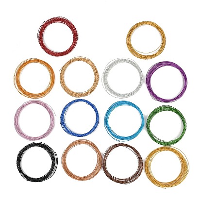 Алюминиевая проволока, скрученный плоский, для diy craft