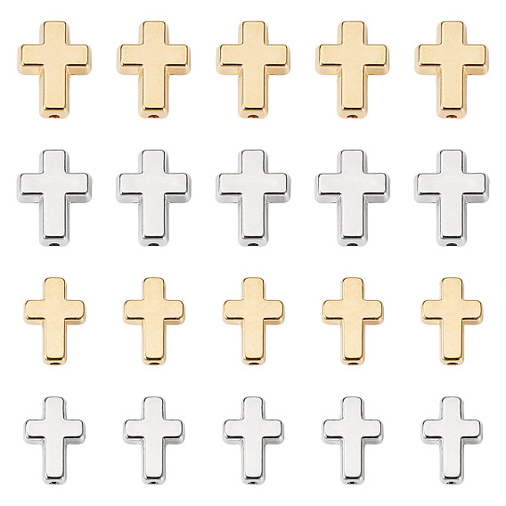 300 ПК 4 стили CCB пластиковые бусины, крестик