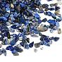 Природный лазурит бисером, без отверстия , чип