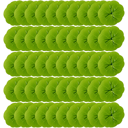 Пластиковый искусственный лист лотоса, украшение дома