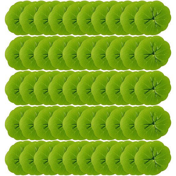 Пластиковый искусственный лист лотоса, украшение дома