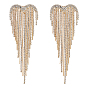 2 Pièces de broches à revers en alliage avec strass et pompon en forme de cœur pour vêtements