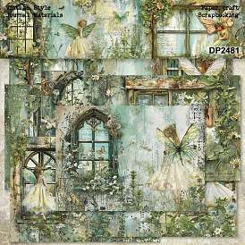 Scrapbook Paper Pads, for DIY Album Scrapbook, Background Paper, Diary Decoration