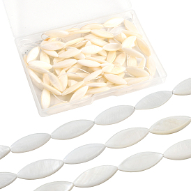 4 нити натуральные ракушечные бусины нити, лошадиный глаз 