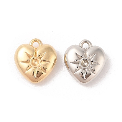 Пластмассовые подвески ccb, сердце