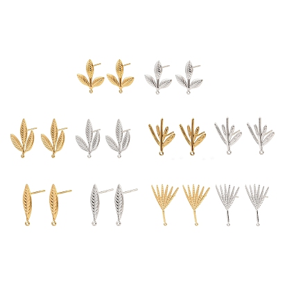 304 Выводы серьги из нержавеющей стали шпилька, лист, с петлей