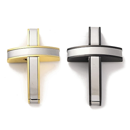 Вакуумное покрытие pvd 304 подвески из нержавеющей стали, крест очарование, религия