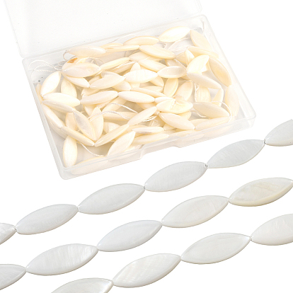 4 нити натуральные ракушечные бусины нити, лошадиный глаз 