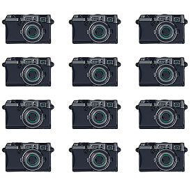 20шт. эмалированные значки для камер, булавки для лацканов из сплава для одежды рюкзака