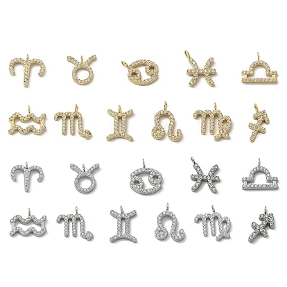 304 подвески из микро-паве из нержавеющей стали с фианитами, созвездие