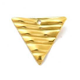 Ионное покрытие (ip) 201 подвески из нержавеющей стали, треугольный шарм