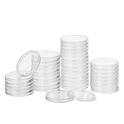 Acrylic Coin Displays, Flat Round