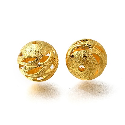 Латунные бусины, с молниеносным песком, без кадмия и без свинца, стойки покрытие, долговечный, круглые