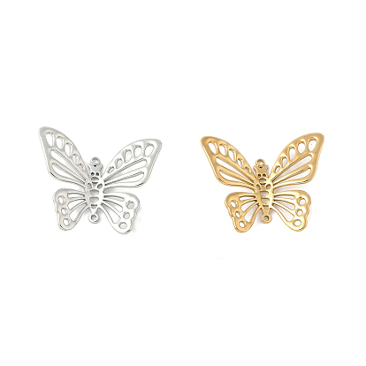 304 подвески-бабочки из нержавеющей стали