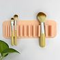 Silicone Wall Mounted Cosmetic Brush Storage Stands, for Makeup Brush Holder