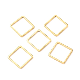 201 Stainless Steel Linking Rings, Square