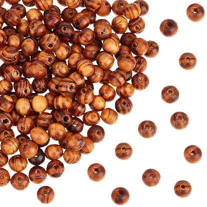 Природных шарики древесины, окрашенные, круглые, без свинца