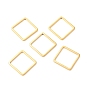 201 Stainless Steel Linking Rings, Square