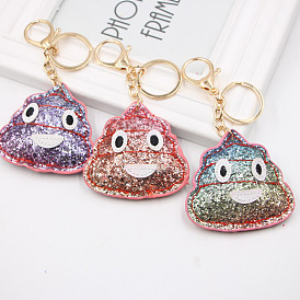 Colorful Poop Keychain and Bag Charm for Fun-loving Fashionistas!