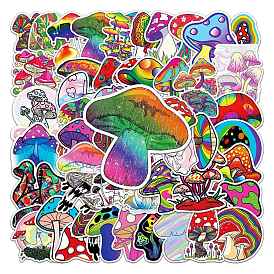 Rainbow Color Waterproof PVC Paper Sticker Labels, Self-adhesion, for Suitcase, Skateboard, Refrigerator, Helmet, Mobile Phone Shell