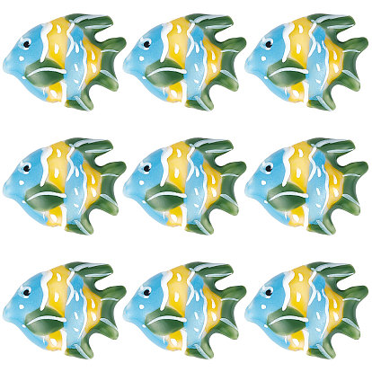 15шт. фарфоровые бусины ручной работы, рыба