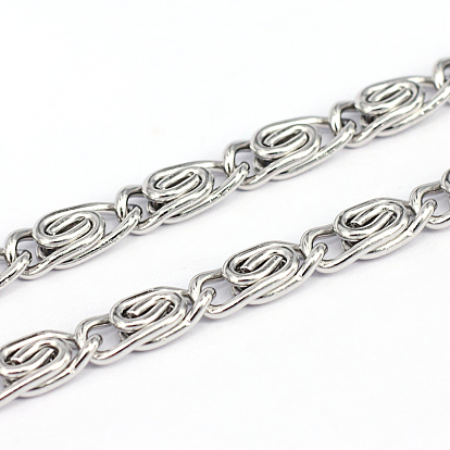 304 Stainless Steel Lumachina Chains, Unwelded