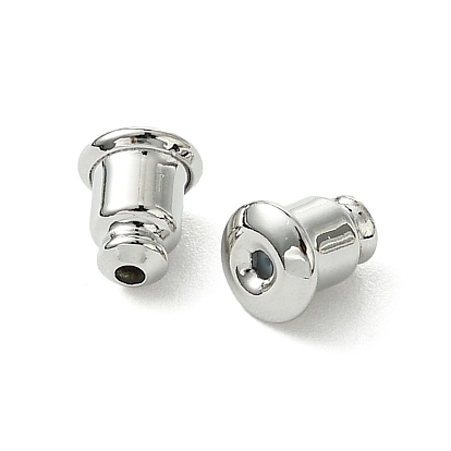 Shegrace Messing-Ohrmuttern, Kugelohrringe, Cadmiumfrei und Nickel frei und Bleifrei